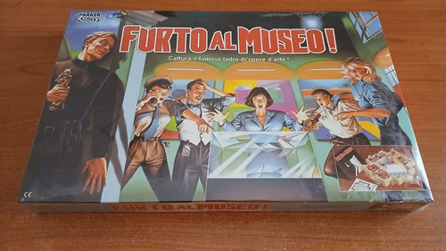 Furto museo gioco tavolo - furto, al