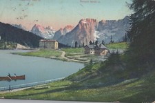 CARTOLINA LAGO DI MISURINA m