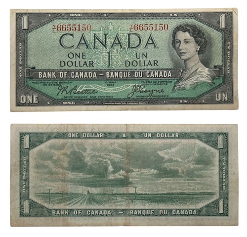 Canada dollaro 1954 - 1, dollaro,
