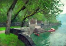 Oil painting nice landscape