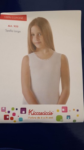 Canottiere bimba spalla - 3,