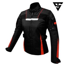 Moto giacca in tessuto donna