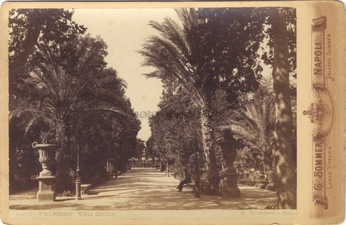 Italia palermo villa giulia - italia,