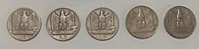 5 LIRE AQUILOTTO - MONETA ARGENTO  VITTORIO EMANUELE  FASCISMO 1926 27 28 29 30
