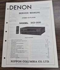 Denon DCD-3520 Lettore CD