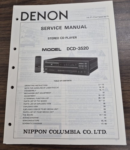 Denon dcd 3520 - lettore, cd