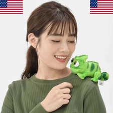 Hot Disney Parks PASCAL SPALLA PELUCHE BAMBOLA Raperonzolo magnete aggrovigliato magnetico CALDO