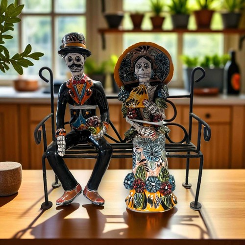 Coppia scheletro talavera - scheletro,