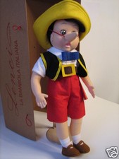 Lenci Pinocchio bambola con