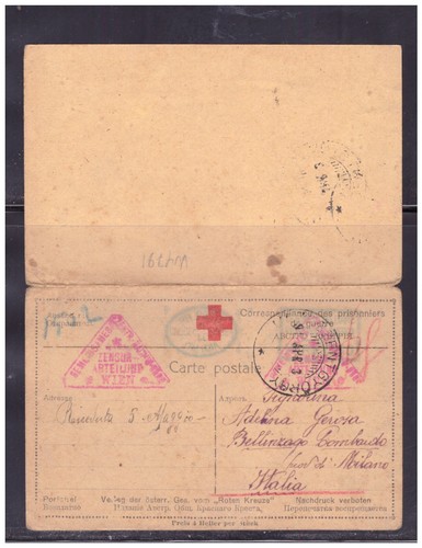 Cartolina prigionieri - cartolina,