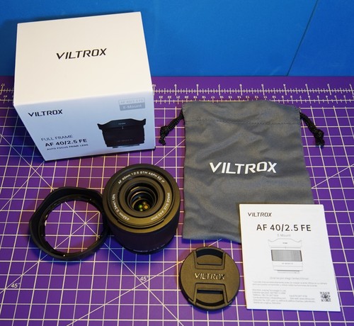 Viltrox 40mm 5 - 40mm, f/2,5
