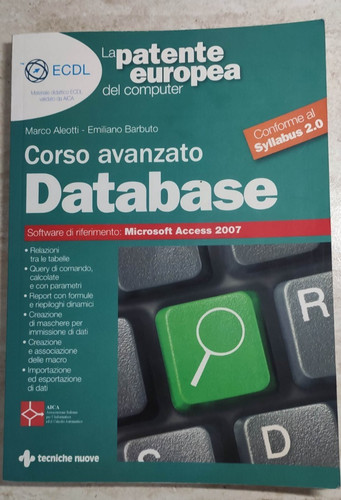 Corso avanzato database - corso,