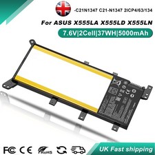 Batteria 7.6V 37WH C21N1347 2ICP4/63/134 per Asus X555 X555L R556 A555L Y583 F550