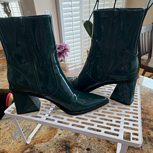 Stivaletto donna verde - bp.,