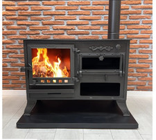 Stufa a legna camera