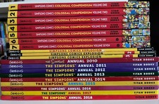 LOTTO DI FUMETTI SIMPSONS