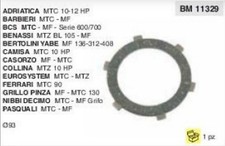 DISCO FRIZIONE MOTOCOLTIVATORE MOTOZAPPA MOTOFALCIATRICE Ø93 BARBIERI GRILLO BCS