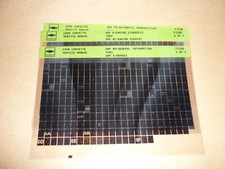 CHEVROLET CORVETTE 1988 Microfiche 4 Pezzi Manuale di Servizio Manuale Officina