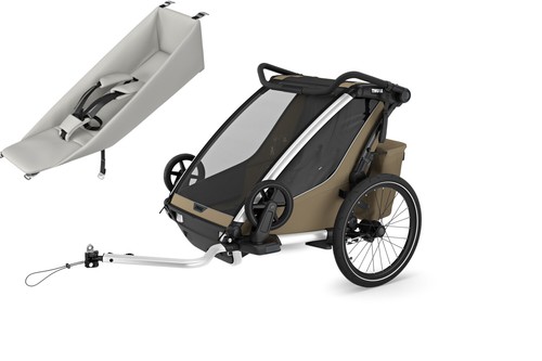Thule chariot cross - chariot, doppio