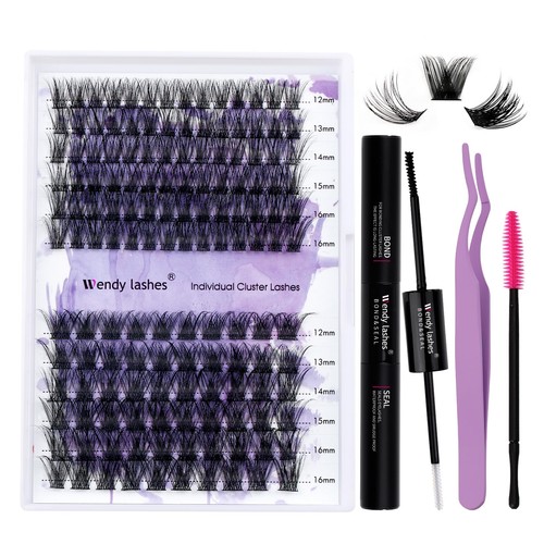 Ciglia finte ciuffetti kit - finte,