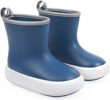 Stivali Pioggia Bambino Bambina Con Suola Spessa Antiscivolo - Stivaletti Bimbo 