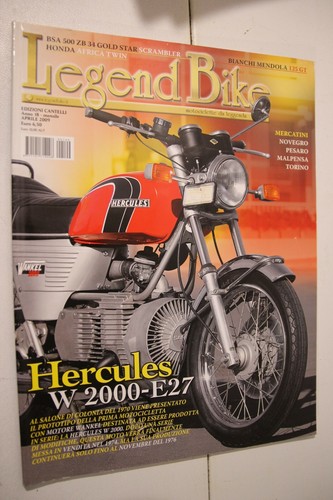 Legend bike 199 aprile - legend, 2009