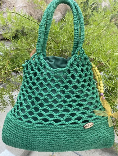 Borsa fatta mano uncinetto - borsa,