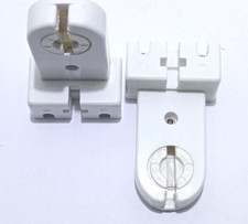 Portalampade T8 G13 Colonna Tubi Neon Fluorescenza Led Bianco Attacco Lampada PV