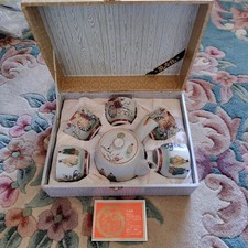 Set da tè Kutani-yaki, mai