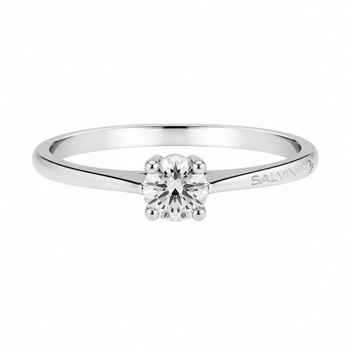 Anello salvini solitario - anello,