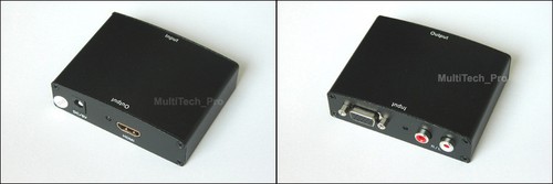 Convertitore vga hdmi - da,