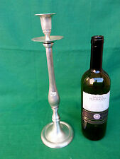 VECCHIO CANDELABRO CANDELIERE VINTAGE PORTACANDELA SILVER PLATED 35 CM. N° M01.