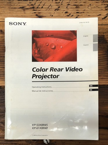 Sony 53xbr45 61xbr48 - kp-53xbr45, kp-61xbr48