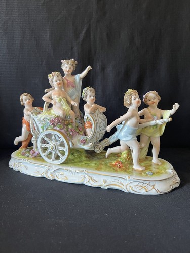 Statuina capodimonte biga - capodimonte, “biga