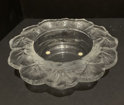 Lalique bowl with original box - with,