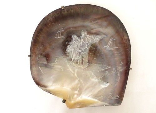 Conchiglia madreperla souvenir - conchiglia,