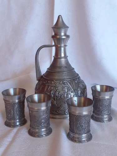 Set oggetti peltro - set,