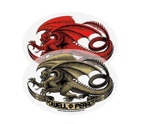 Adesivo powell peralta - adesivo, drago