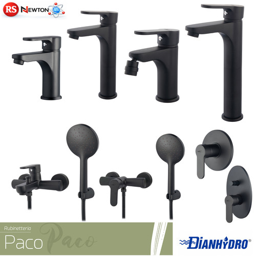 Rubinetto miscelatore nero - rubinetto,