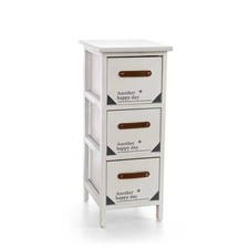 CASSETTIERA IN LEGNO DECORATA