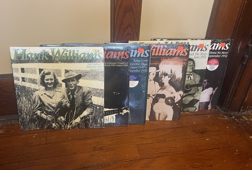 Hank williams double lps - williams,