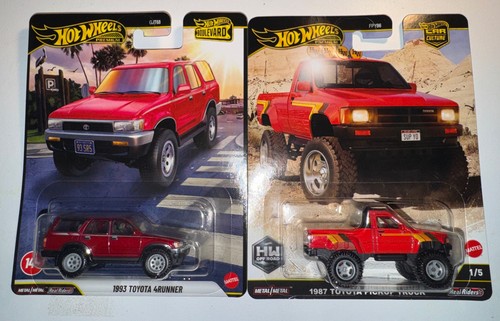 Lotto hot wheels toyota - di, 2