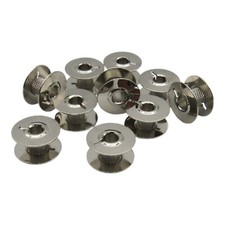 (10 pz) Bobine in metallo adatte a Necchi 510, 512, 513, 515, BF, BU, SuperNova 