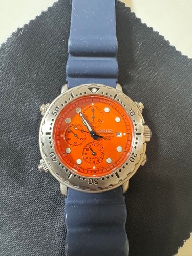 Seiko tonno italiano arancione - tonno,