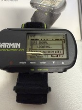 Garmin Forerunner 201 GPS Personal Trainer con caricatore e cinturino da polso