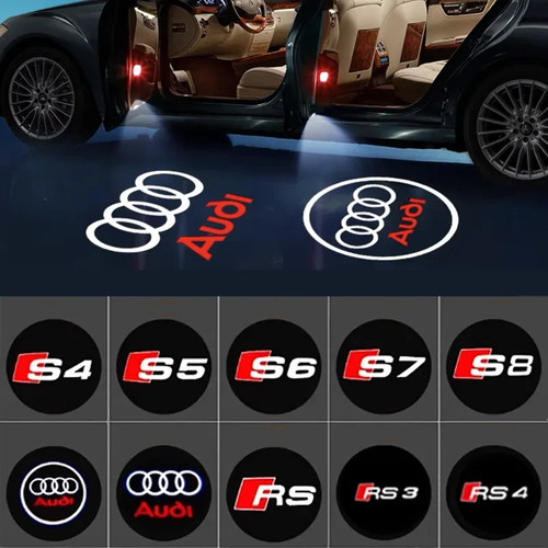 Coppia luci cortesia led audi - led,