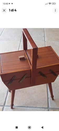 Cestino porta bottoni cucito
