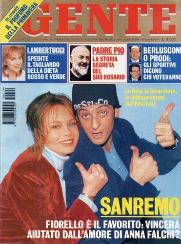 Gente 1995 fiorello - gente, 9.fiorello-anna