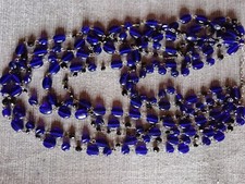 Collana artigianale vintage in vetro