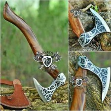 Ascia vichinga fatta a mano -